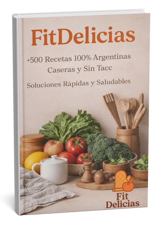 Recetario FitDelicias +500 recetas libres de gluten + 10 LIBROS DE REGALO